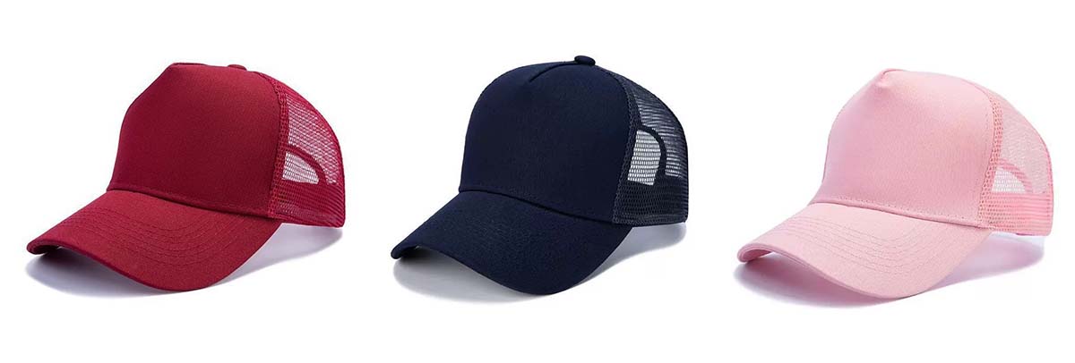 colorful trucker hats